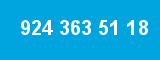 924 363 51 18